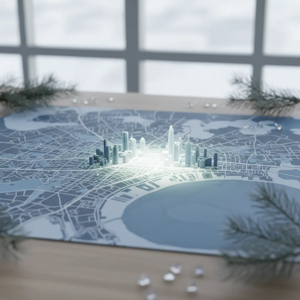 SnowClear Pro location map in Toronto